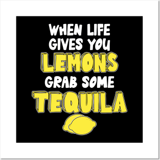 Lemon Tequila Posters and Art